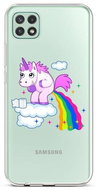TopQ Samsung A22 5G silicone Rainbow Disaster 65066 - Phone Cover