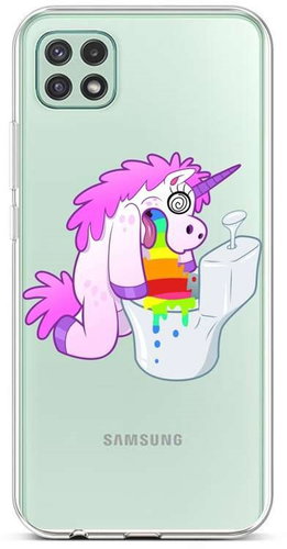 TopQ Samsung A22 5G silicone Hard Morning 65065 - Phone Cover - Main image