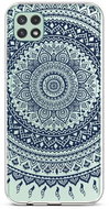 TopQ Samsung A22 5G silicone Navy Mandala 65063 - Phone Cover