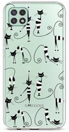 TopQ Samsung A22 5G silicone Cats 1 65057 - Phone Cover