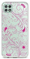 TopQ Samsung A22 5G silicone Pink Ornament 65056 - Phone Cover