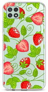 TopQ Samsung A22 5G silicone Strawberries 65055 - Phone Cover
