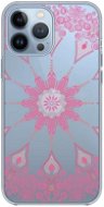 TopQ iPhone 13 Pro silicone Pink Mandala 65282 - Phone Cover