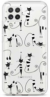 TopQ Samsung A22 silicone Cats 1 65204 - Phone Cover