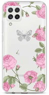 TopQ Samsung A22 silicone Peonies 65195 - Phone Cover