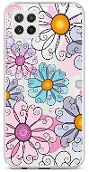 TopQ Samsung A22 silikón Colorful Daisy 65181 - Kryt na mobil