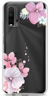 TopQ Xiaomi Redmi 9T silicone Violet Blossom 65162 - Phone Cover