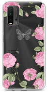 TopQ Xiaomi Redmi 9T silicone Peonies 65160 - Phone Cover