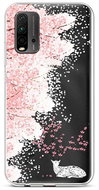 TopQ Xiaomi Redmi 9T silicone Blooming Deer 65121 - Phone Cover