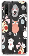 TopQ Xiaomi Redmi 9T silicone Cats 2 65119 - Phone Cover