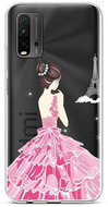 TopQ Xiaomi Redmi 9T silicone Pink Princess 65083 - Phone Cover