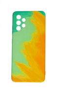 TopQ Pop Samsung A32 silicone green-yellow 63552 - Phone Cover