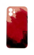 TopQ Pop iPhone 12 silicone burgundy 63546 - Phone Cover