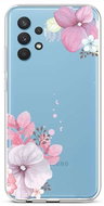 TopQ Samsung A32 5G silicone Violet Blossom 59327 - Phone Cover