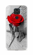 TopQ Xiaomi Redmi Note 9 silicone Red Rose 58963 - Phone Cover