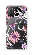 TopQ Xiaomi Poco M3 silikón Flowers 57855 - Kryt na mobil
