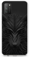 TopQ Xiaomi Poco M3 silicone Black Wolf 57849 - Phone Cover