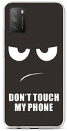 TopQ Xiaomi Poco M3 silicone Don't Touch 57848 - Phone Cover