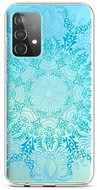 TopQ Samsung A52 silicone Blue Mandala 57388 - Phone Cover