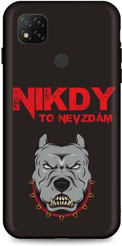 TopQ Xiaomi Redmi 9C silicone I'll never give up 54181 - Phone Cover - Main image