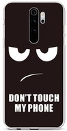 TopQ Xiaomi Redmi Note 8 Pro silicone Don't Touch 44224 - Phone Cover