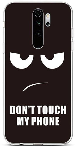 TopQ Xiaomi Redmi Note 8 Pro silicone Don't Touch 44224 - Phone Cover - Main image