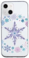 TopQ iPhone 13 silikón Snowflake 64633 - Kryt na mobil