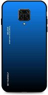 TopQ LUXURY Xiaomi Redmi Note 9 Pro solid rainbow blue 50019 - Phone Cover