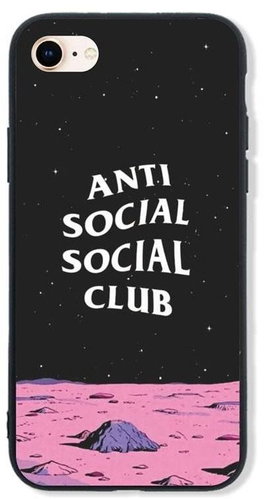 TopQ LUXURY iPhone SE 2020 hard Antisocial Club 49216 - Phone Cover - Main image