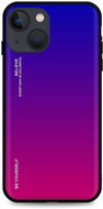 TopQ LUXURY iPhone 13 mini solid rainbow purple 64774 - Phone Cover