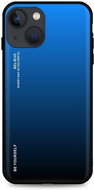 TopQ LUXURY iPhone 13 mini solid rainbow blue 64771 - Phone Cover