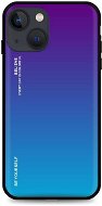 TopQ LUXURY iPhone 13 pevný dúhový purpurový 64752 - Kryt na mobil