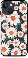 TopQ iPhone 13 3D Silicone Daisies 64347 - Phone Cover