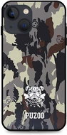 TopQ iPhone 13 3D silicone camouflage with bulldog 64346 - Phone Cover