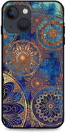 TopQ iPhone 13 3D silicone Blue orient 64340 - Phone Cover