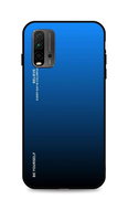 TopQ LUXURY Xiaomi Redmi 9T solid rainbow blue 57860 - Phone Cover