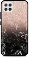 TopQ LUXURY Samsung A22 solid Sparkling Marble 65334 - Phone Cover
