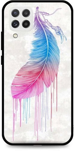 TopQ LUXURY Samsung A22 fixed Feather 65333 - Phone Cover - Main image