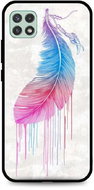 TopQ LUXURY Samsung A22 5G Fixed Feather 65325 - Phone Cover