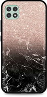 TopQ LUXURY Samsung A22 5G solid Sparkling Marble 65319 - Phone Cover