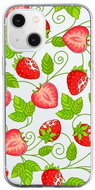 TopQ iPhone 13 mini silicone Strawberries 64729 - Phone Cover