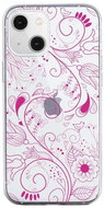 TopQ iPhone 13 mini silicone Pink Ornament 64718 - Phone Cover