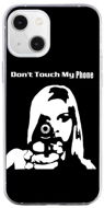 TopQ iPhone 13 mini silicone Don't Touch Gun 64692 - Phone Cover