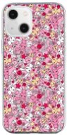 TopQ iPhone 13 mini silikón Pink Bunnies 64684 - Kryt na mobil