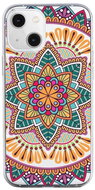 TopQ iPhone 13 mini silicone Happy Mandala 64681 - Phone Cover