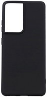 Forcell Soft Samsung S21 Ultra Silicone Black 61550 - Phone Cover