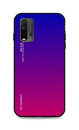 TopQ LUXURY Xiaomi Redmi 9T solid rainbow purple 57864 - Phone Cover
