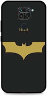 TopQ LUXURY Xiaomi Redmi Note 9 solid Gold Batman 52460 - Phone Cover