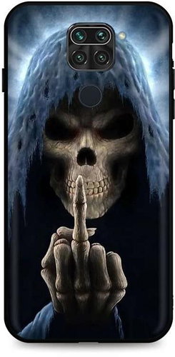 TopQ Xiaomi Redmi Note 9 silicone Fuck Off 51078 - Phone Cover - Main image