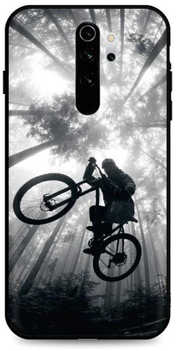 TopQ DARK Xiaomi Redmi Note 8 Pro silicone Freeride 45561 - Phone Cover - Main image